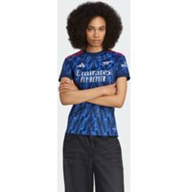 '25-'26 Arsenal Away Shirt (Womens) Women's Blue Polyester Made By: Adidas