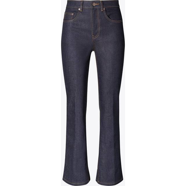 Tory Burch Cropped Flare Jeans