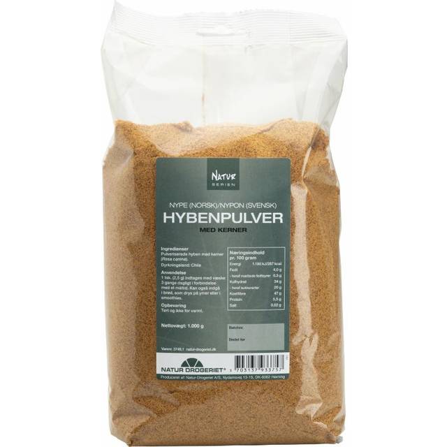 Natur Drogeriet Hybenpulver m/kerner 1000g