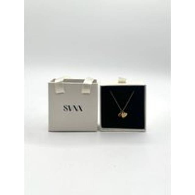 Svnx Mini Heart & July Birthstone Necklace In Gold - Gift Boxed - One Size