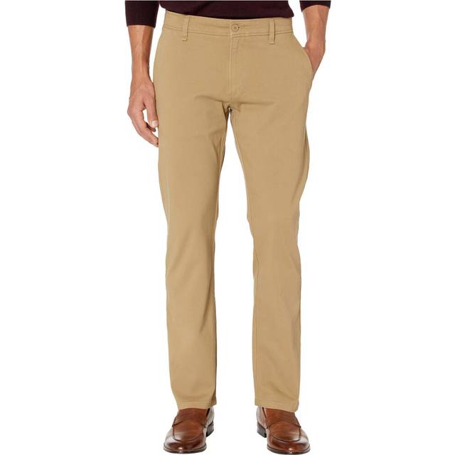 Dockers Men's Straight Fit Ultimate Chino with Smart 360 Flex Regular and Big & Tall  New British Khaki  32W x 32L