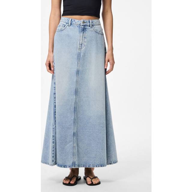 Pcjules Wide Denim Skirt