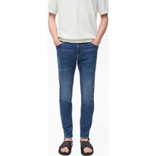 Mango Jude Cotton Blend Skinny Jeans