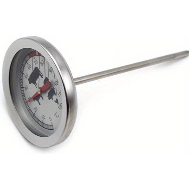TEMU Stainless Steel Meat Thermometer Oven Cooking Baking Food Probe Gauge