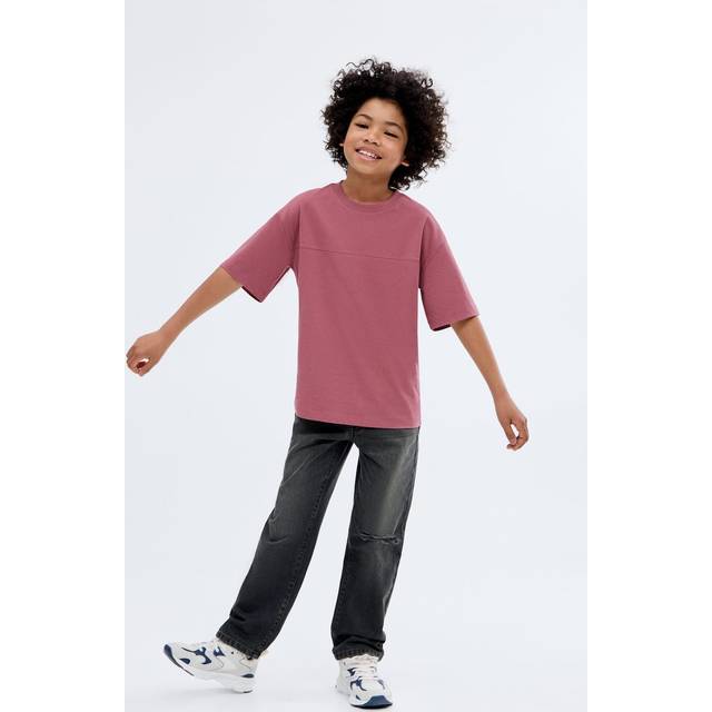 Mango Boys Dad Jeans - Black, Black, Size Age: 8 Years - age: 8 YEARS