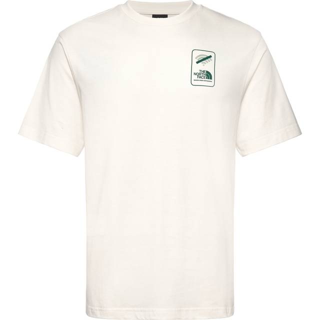 The North Face – No Signal – Unisex – Naturvit t-shirt med tryck på ryggen-Vit/a
