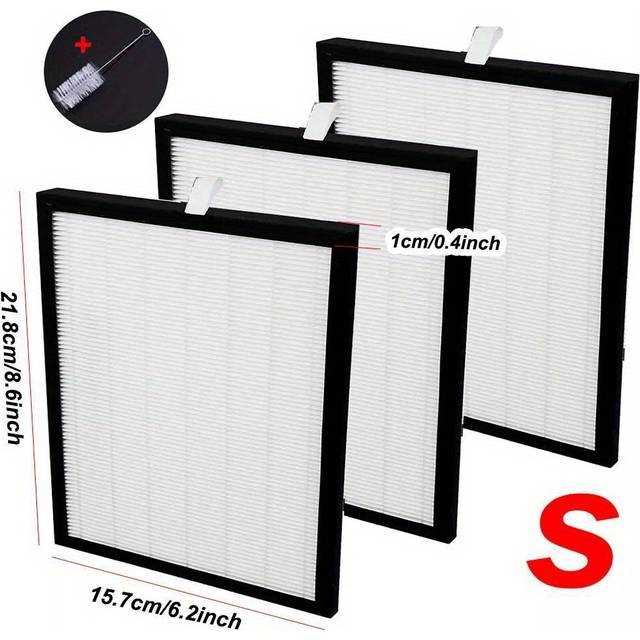 TEMU 3pack Hepa Filter For Meaco Dehumidifier 20l 12le Low Filters Uk