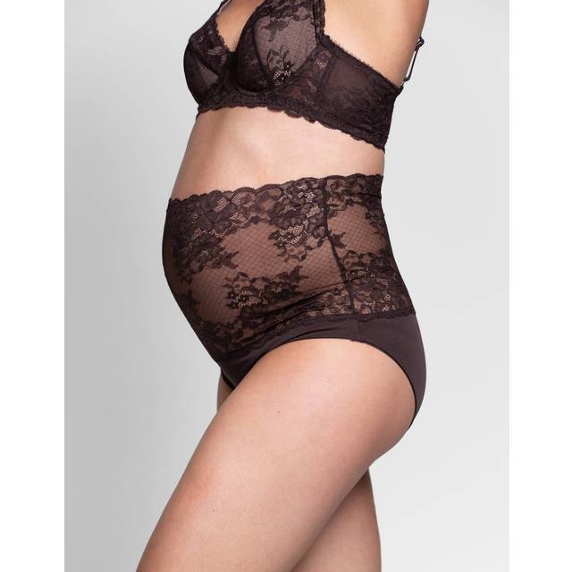 Over Bump Lace Maternity Brief