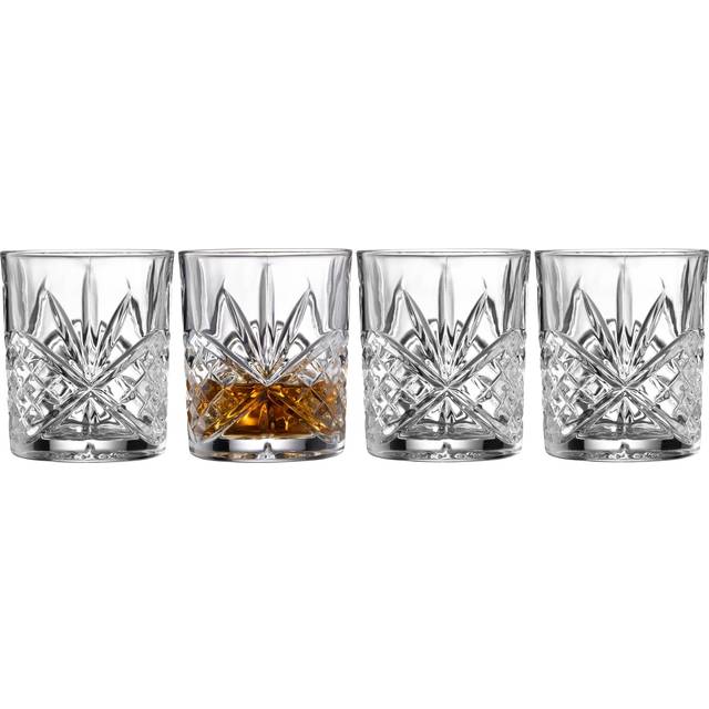 Galway Crystal Inisheer DOF/Whiskey Set of 4