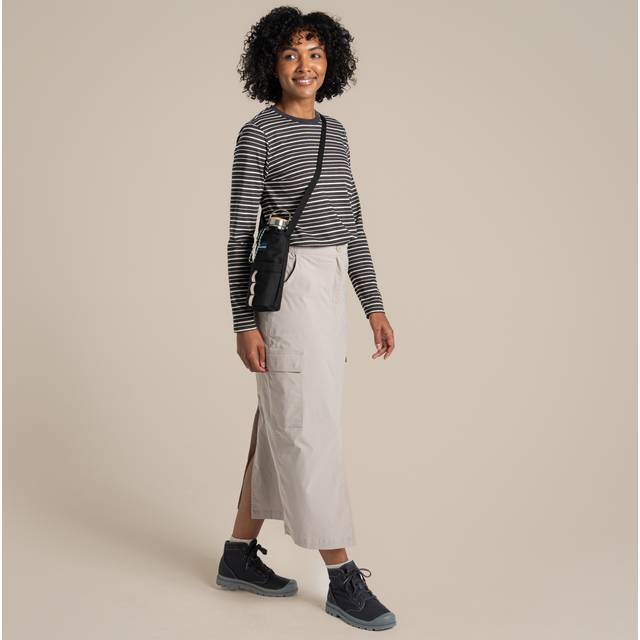 Craghoppers W's NosiLife Pro Midi Skirt Soft Mushroom
