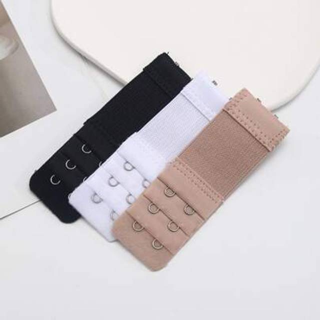SHEIN 3pcs/set Bra Extender Hooks (elongated), Underwear Accessories