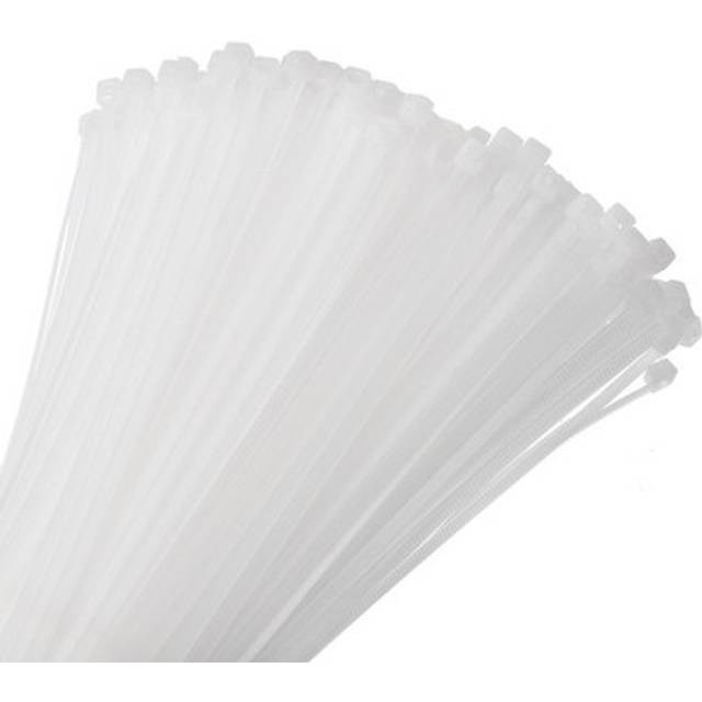 250pcs 12 49 Lbs Cable Zip Ties Self-locking Nylon Cable Ties 3/16
