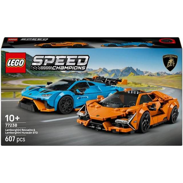 LEGO Speed Champions Lamborghini Revuelto & Huracán STO 77238