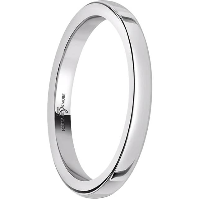 Platinum Ladies 2.5mm Wedding Band - T