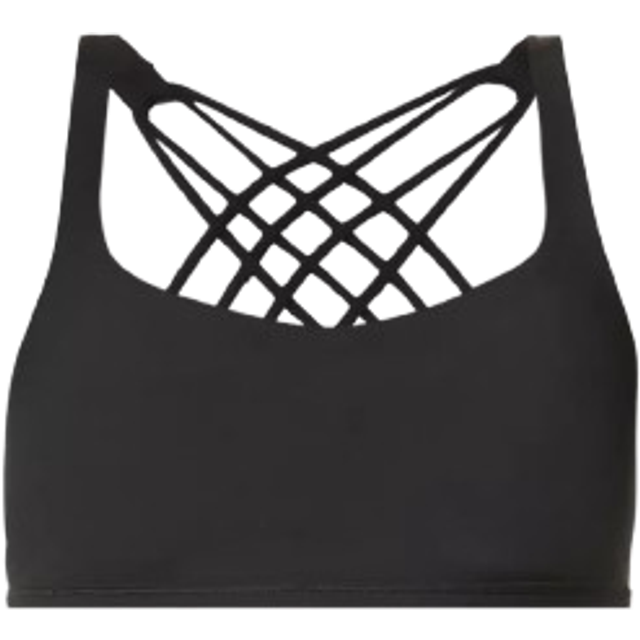 Womens Lululemon Free To Be Wild Scoop-Neck Stretch-Jersey Sports Bra