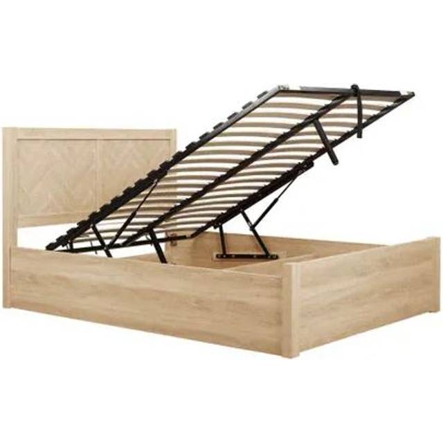 Birlea Herringford King Ottoman Bed - Brown, Brown