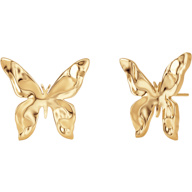 MQ Marqet Edblad Butterfly Studs s go Örhängen Gold Dam One