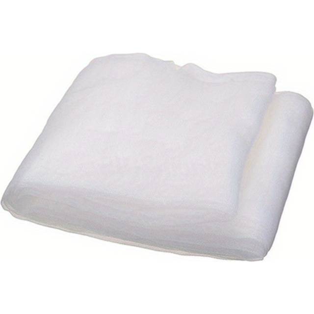 TEMU 1pc Durable White Pe Garden Mesh Netting - Fine Insect & For Vegetables, Easy-to-cut & Install, Protection For Raised Beds & Gardens, Garden Netting Plant Protection