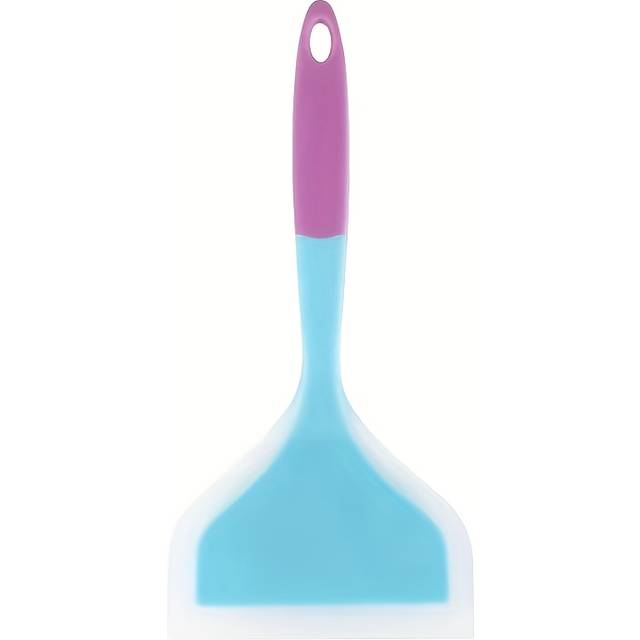 TEMU Versatile, Silicone Spatula - Heat-resistant, Ideal For Cooking, Baking & Grilling - Pancakes, Steaks | Kitchen Essentials|nonstick Feature