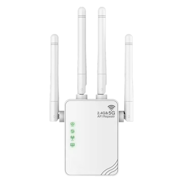 1200Mbps Wireless WiFi Repeater Signal Booster 2.4G 5G Extender