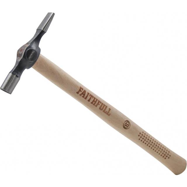 Faithfull Cross Pein Pin Hammer Fsc Hickory 113g (4oz)