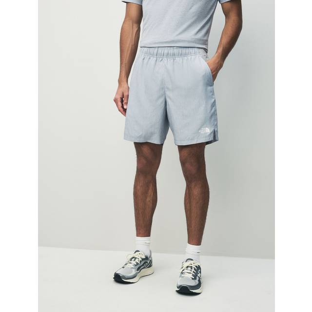 The North Face Men's 24/7 7In Shorts - Light Grey, Grey, Size S, Men