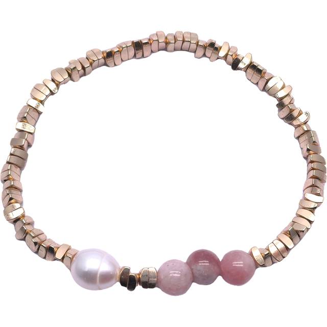 Conmé - Pärlarmband Frida pärla - Rosa