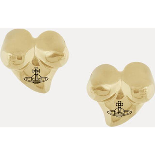 Vivienne Westwood Mimosa Earrings Gold-black-patina Gold-black-patina Women - GOLD-BLACK-PATINA - ---
