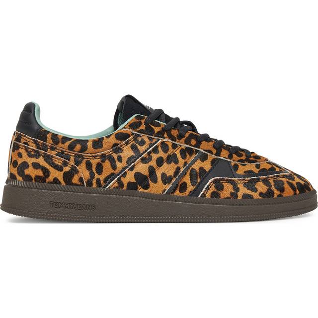 The Greenwich Leather Trainers - Leopard Print - 36 (3.5)