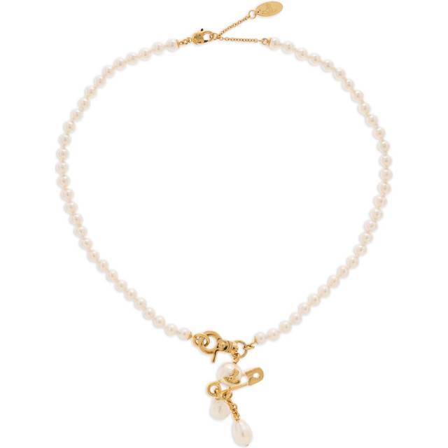 Vivienne Westwood - small Claude necklace - women - Brass - OS - Gold