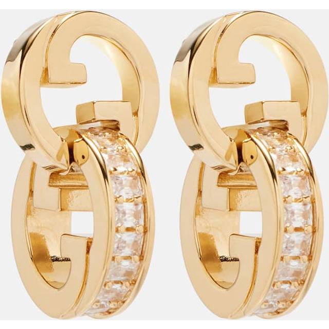 Gucci Gucci Blondie embellished earrings - gold (One Size)