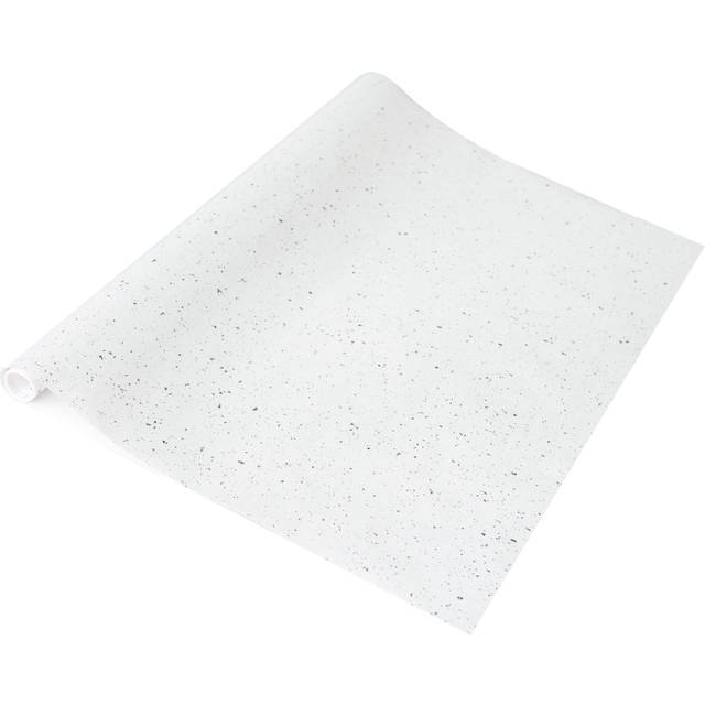 (5m) dc fix WHITE GRANITE QUARTZ MATT sticky back plastic vinyl wrap film (67.5cm Wide)