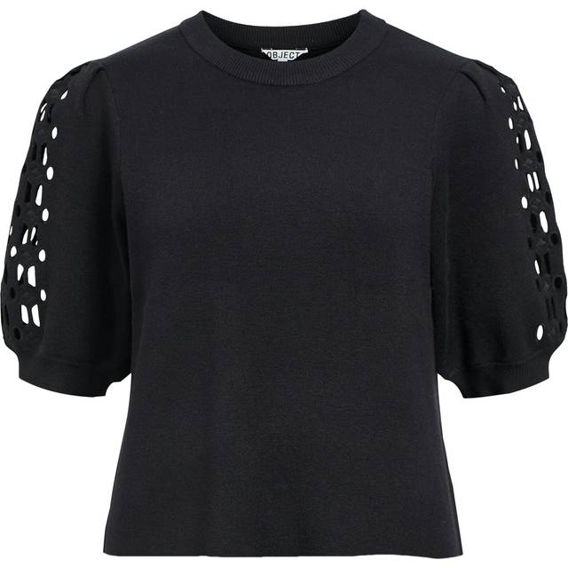 Short Sleeved Knitted Pullover
