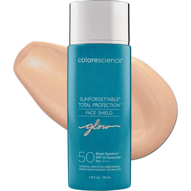 Colorescience Sunforgettable Total Protection Face Shield Glow SPF 50, Glow, 1.8 Fl Oz