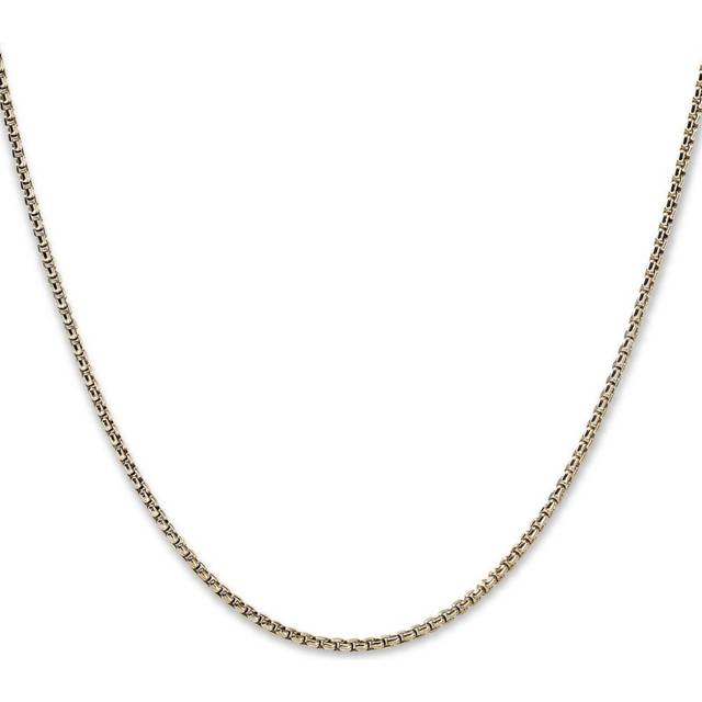 John Hardy - 14kt yellow gold box chain necklace - men - 14kt Yellow Gold - 45