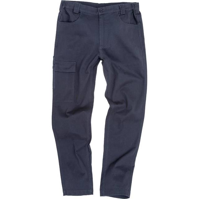Stretch Slim Leg Chinos - Navy
