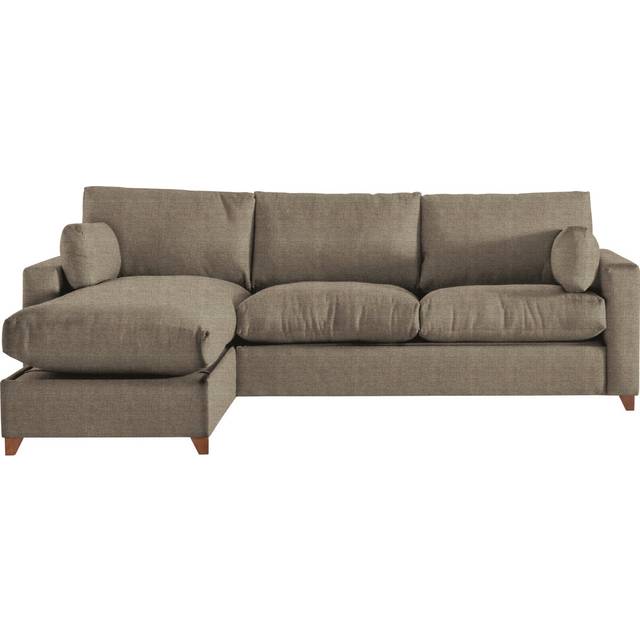 Yepez Ottoman Sleeper Corner Sofa Bed - Cedar (95cm H X 179cm W X 97cm D)