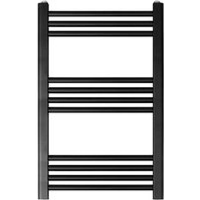 Balterley - Straight Heated Heated Towel Rail Radiator, 418W, 500 x 700mm, Matt Black