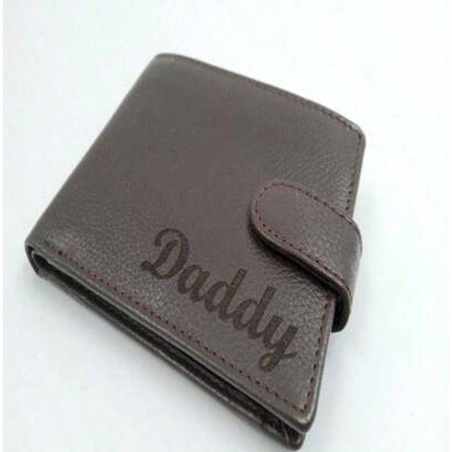 SHEIN Men Wallet With Zip Closure  Card Holder Engraved Dad Gift, Men&#39;s Wallet,  Personalized Wallet, Engraved Wallet, Gift For Him, Groomsman Gift
