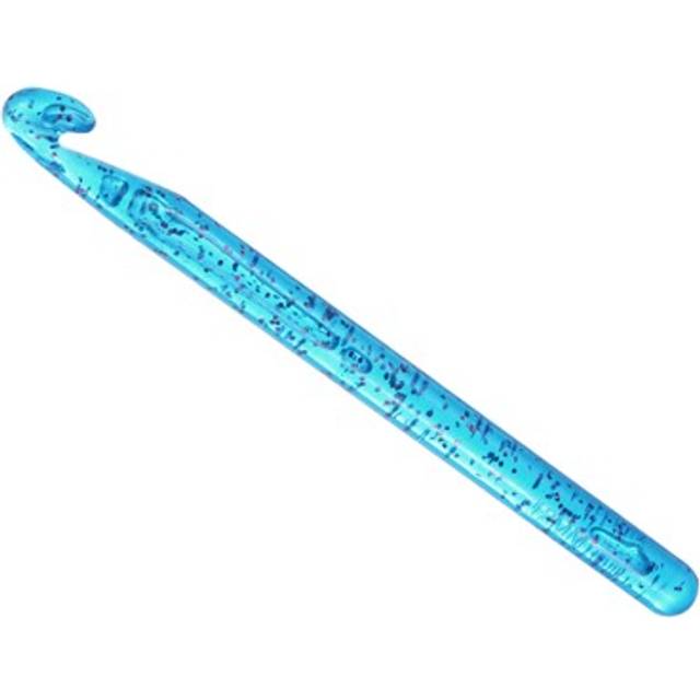 Large Crochet Hooks 12mm Ergonomic Knitting Plastic Crochet Hooks Blue