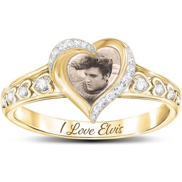 'Love For Elvis' Diamonesk Ring
