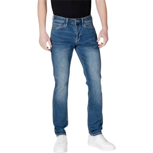 Armani Exchange Slim Fit Jeans - Mid Wash, Mid Wash, Size 32, Length Regular, Men -  length REGULAR,32