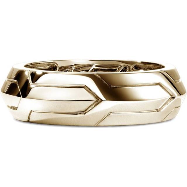 John Hardy - 14kt yellow gold Icon 50 ring - unisex - 14kt Yellow Gold - 6