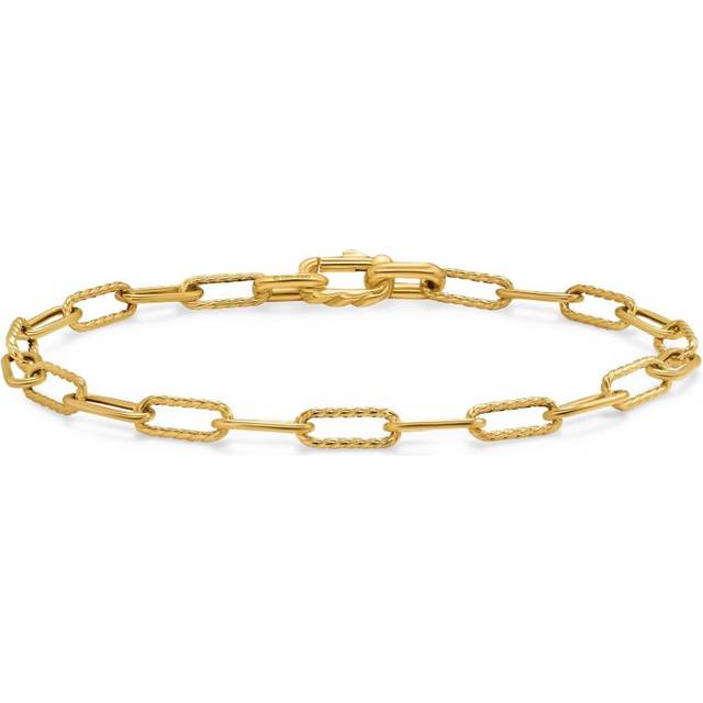 David Yurman - 18K yellow gold Madison-chain bracelet - men - 18kt Yellow Gold - S