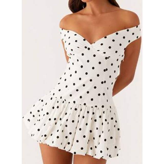 SHEIN Women White Graduation Dress Summer Backless Bow Tie Bodycon Mini Dresses Y2k Square Neck Short Dresses For College