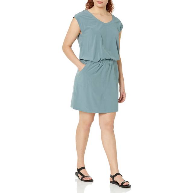 prAna Women's Norma Dress  Smoky Blue  X-Small