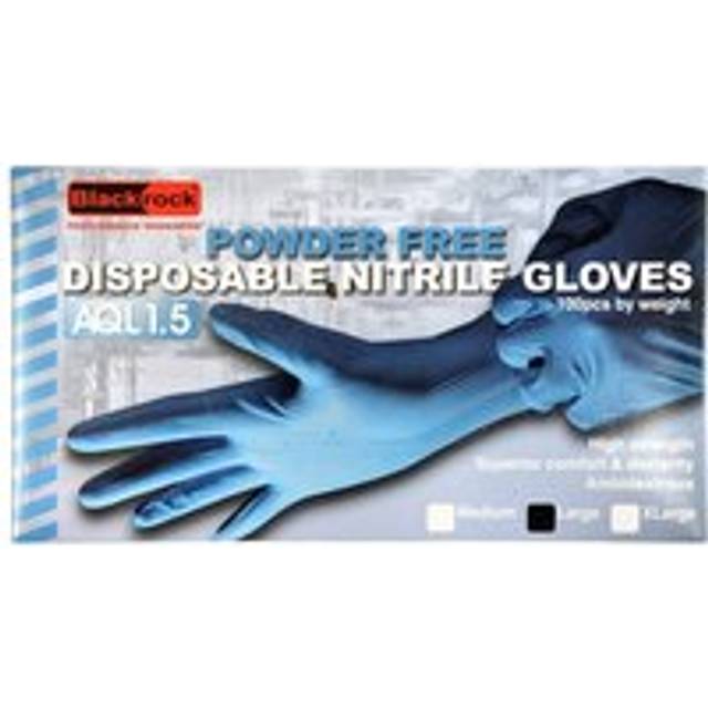 Blackrock Dextra Touch Disposable Nitrile Gloves, Large