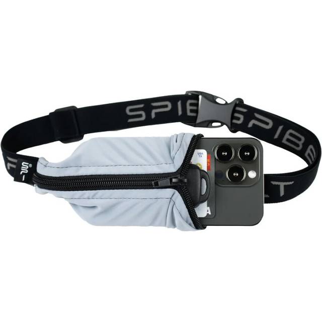 SPIbelt Running Belt for Women Men  Phone Holder for Running  Running Fanny Pack  Running Waist Pack  Adjustable  [Fits All Phones]. Made from Re