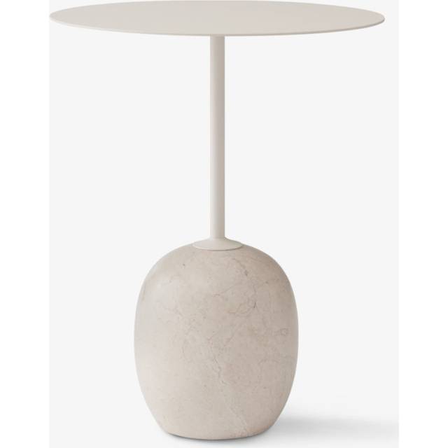&Tradition Lato LN8 Coffee Table Ivory White/Crema Diva Marble
