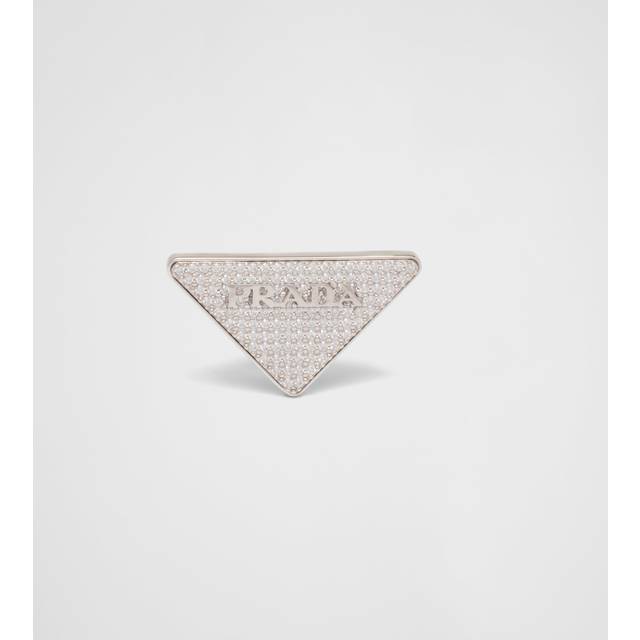 Crystal Logo Jewels right earring